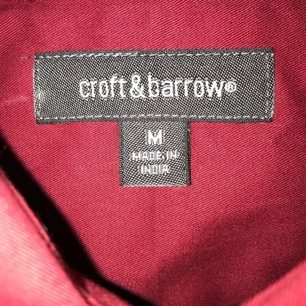 NWT Croft & Barrow Long Sleeve Dress Shirt